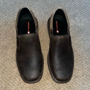 Merrell Men's World Vue Moc Moccasin Slip Mens 9.5 J94343